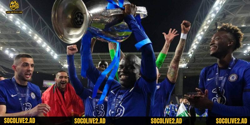 Kanté đã có cho mình được chiếc cúp Champions League và World Cup danh giá